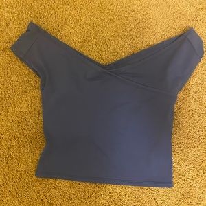 Kortni Jeane OTS top forever blue size M